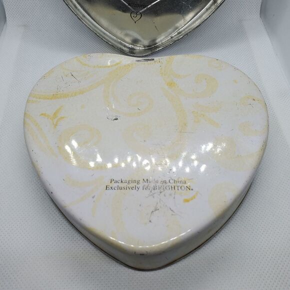 Brighton Sunflower & Butterfly Heart Shaped Tin - Picture 7 of 8